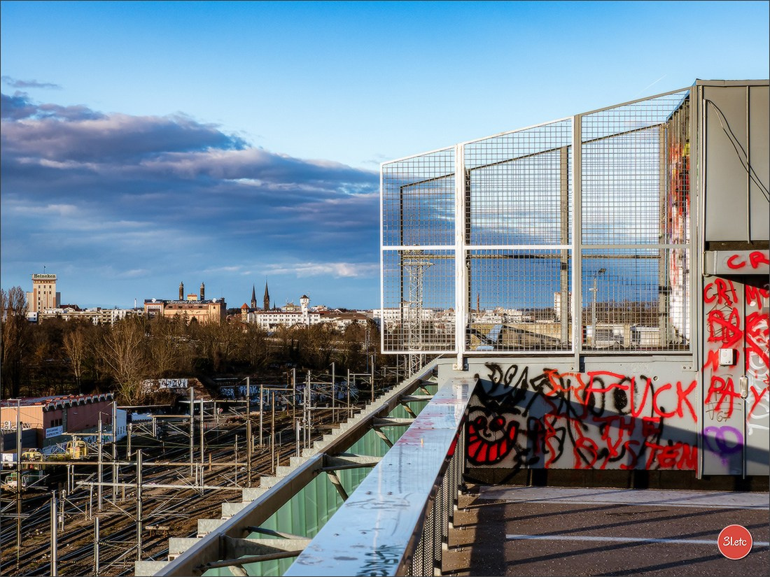 Vue de la ville un peu d'en haut. Photographe à Strasbourg | Portraits, Studio, Enfants, Événements