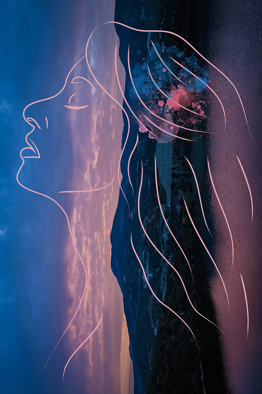 Inside yourself. Lolly Shine. Contemporary digital artist