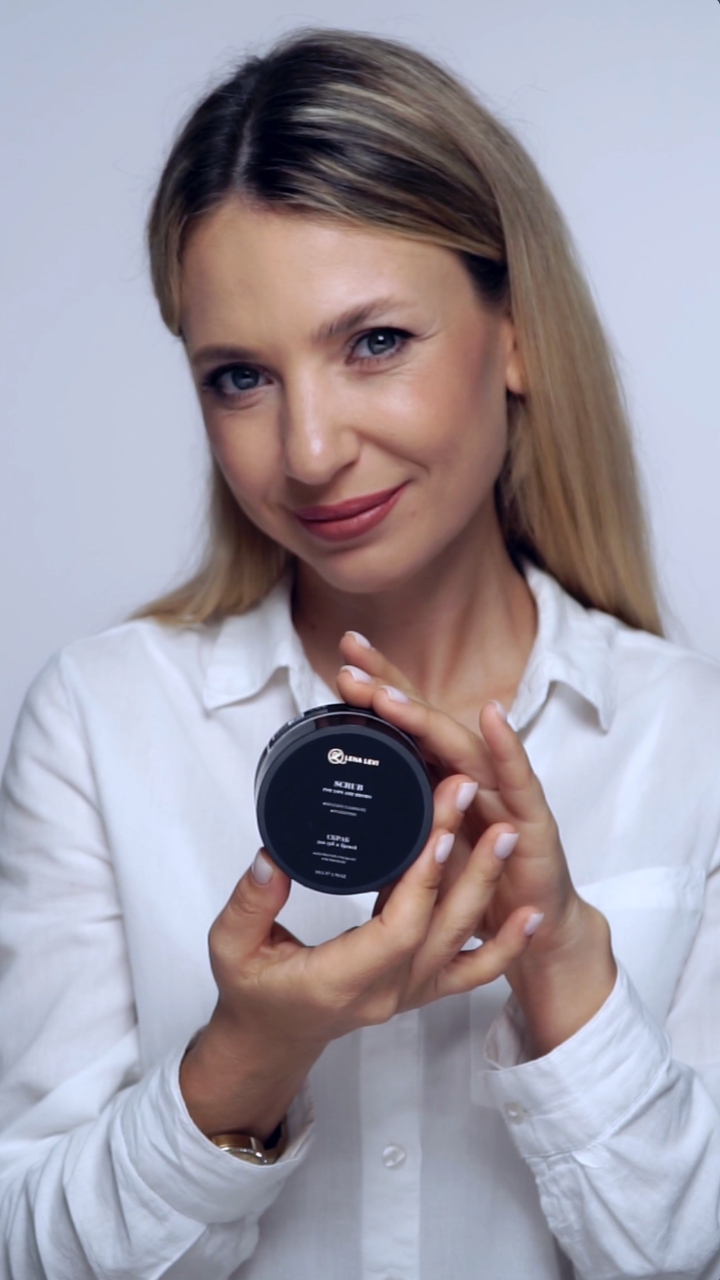 Makeup artist Rimma Peronkova for Lena Levi Brand. Ellstudio film production