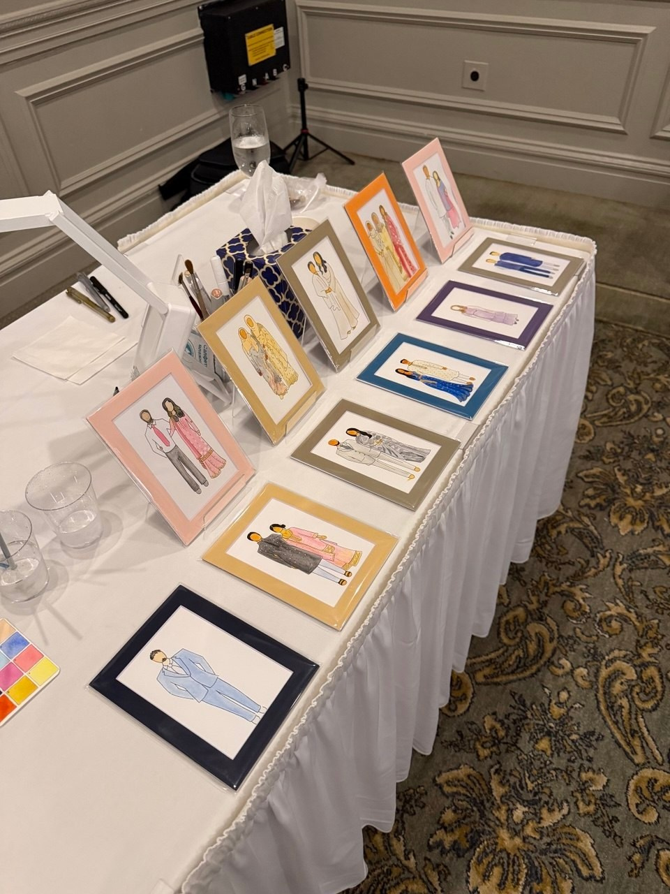 Live Wedding & Event Painter New York