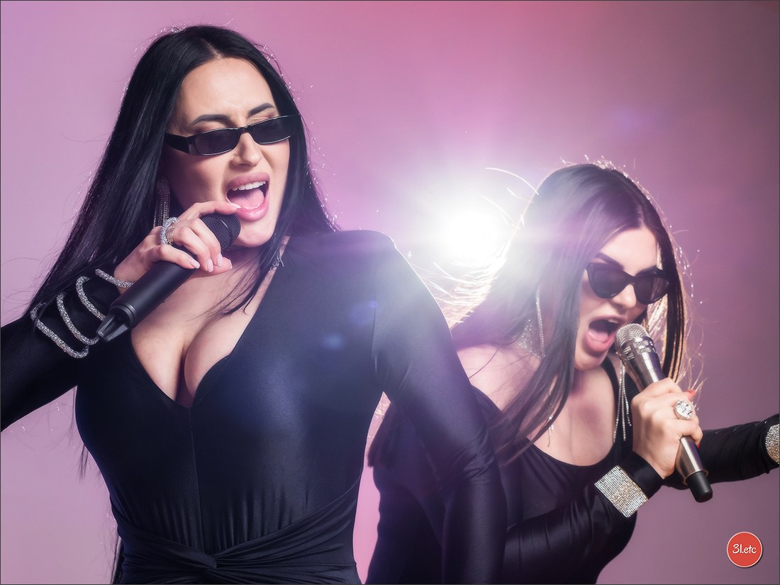 Photographing a singing duet. Photographe à Strasbourg | Portraits, Studio, Enfants, Événements