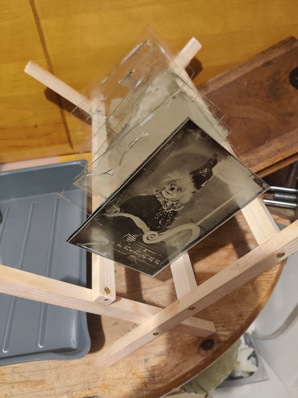 Außergewöhnliche Geschenke für besondere Menschen. Portraits mit silberkristallen