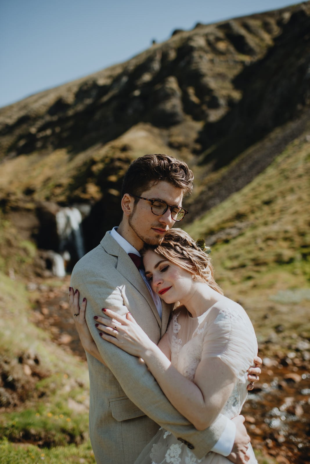 Alina and Grettar. Michalina Dzianach Wedding Photographer Iceland