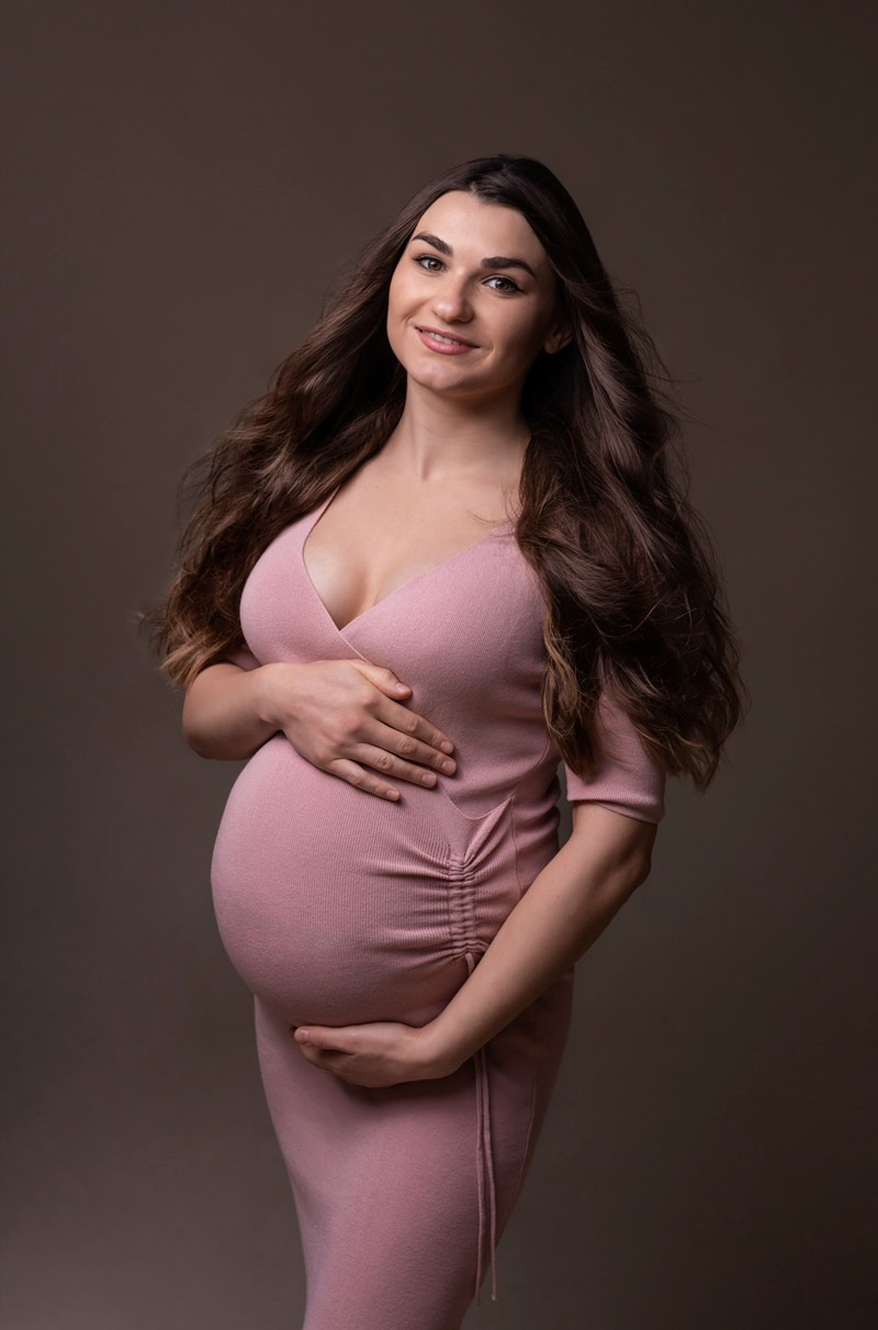 Babybauch Studio. Newbornphoto in Duesseldorf