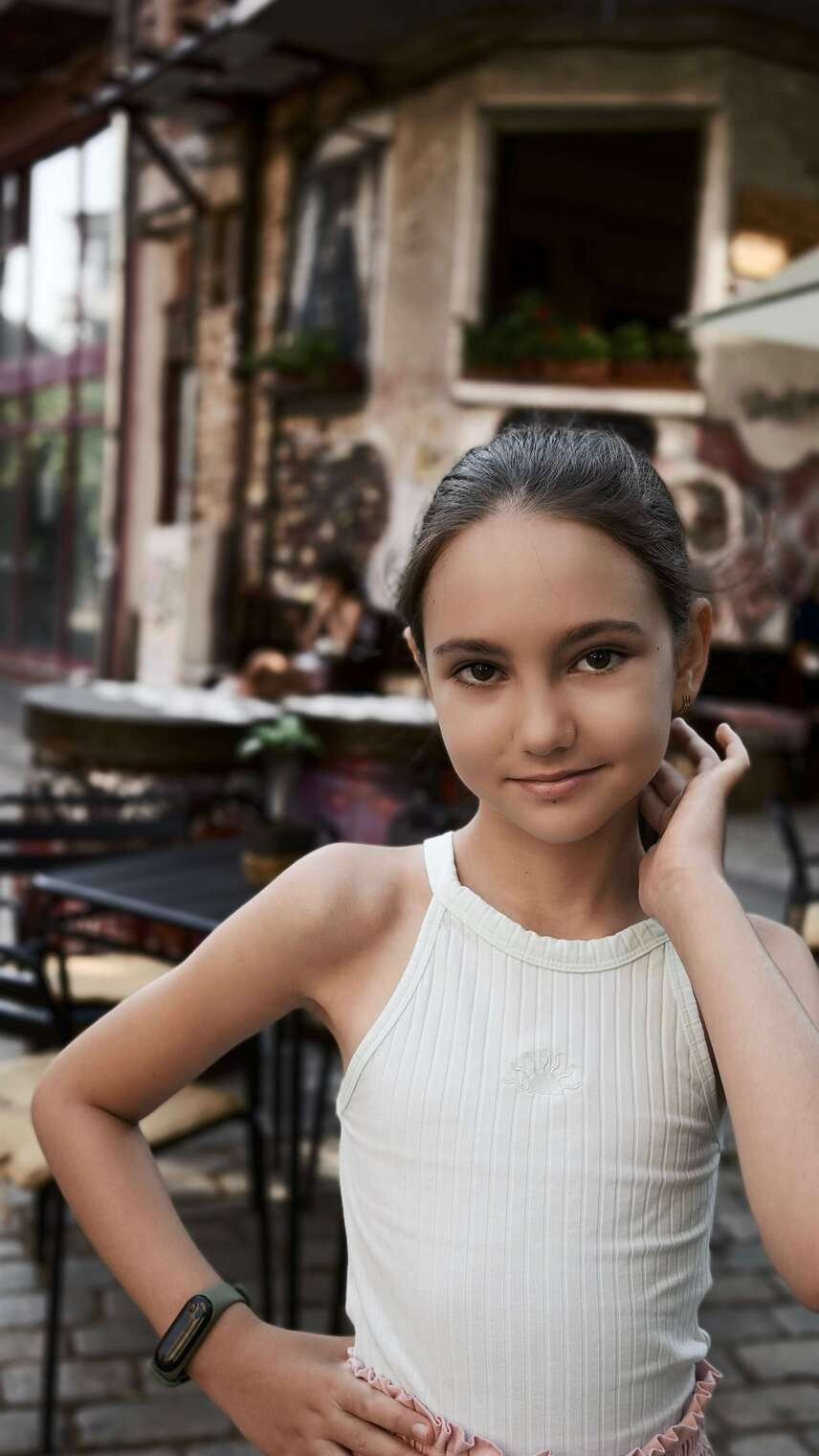 креативна фотосесия на дете София