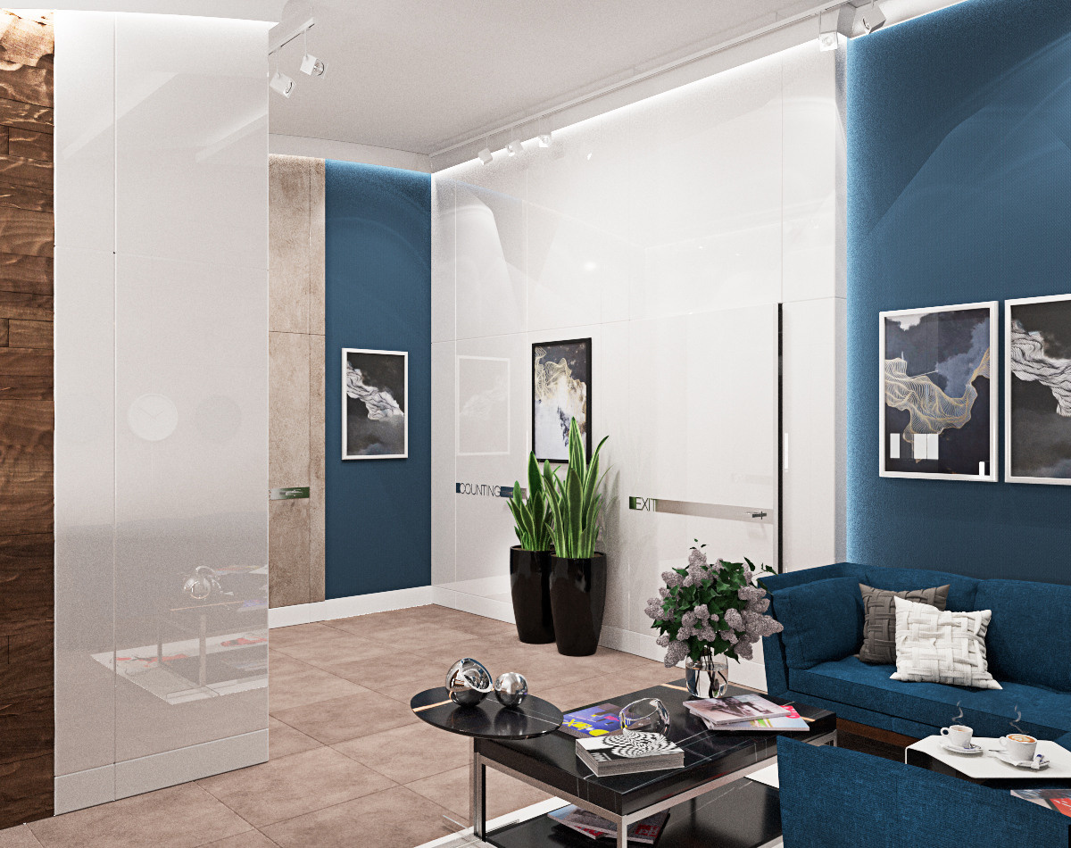 Головной офис транснациональной компании GRISAN hamb. 90 м². г. Кишинев. Архитектор, дизайнер интерьера, декоратор