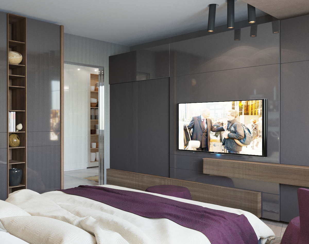 Квартира для холостяка 68 м². г. Минск. Архитектор, дизайнер интерьера, декоратор