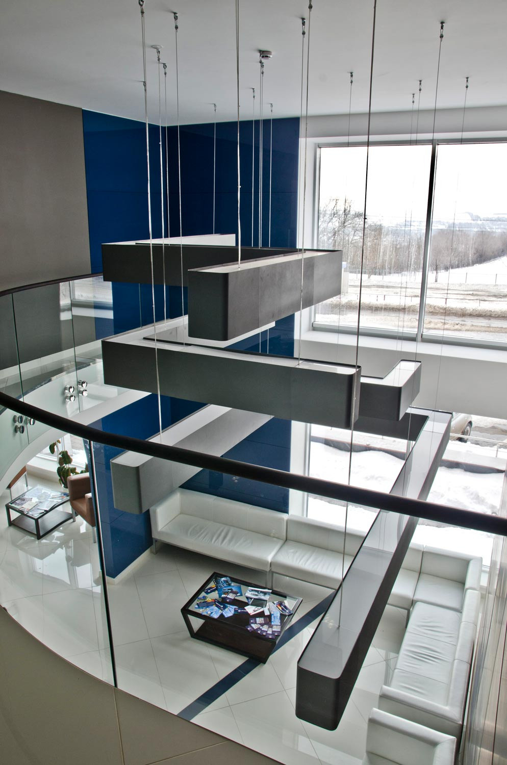 Холл холдинга. Зона администратора. Архитектор, дизайнер интерьера, декоратор