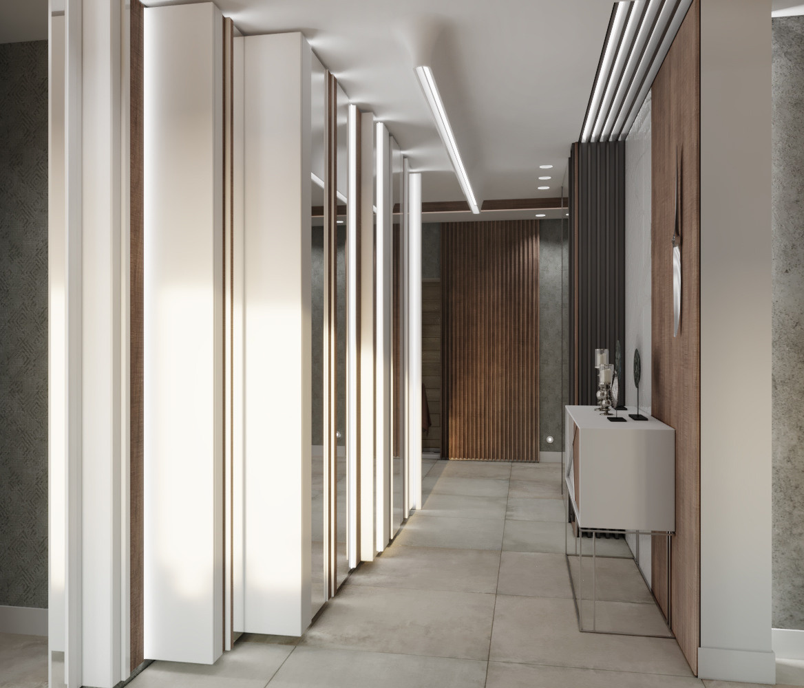 Частная квартира 140 м², г. Москва. Архитектор, дизайнер интерьера, декоратор