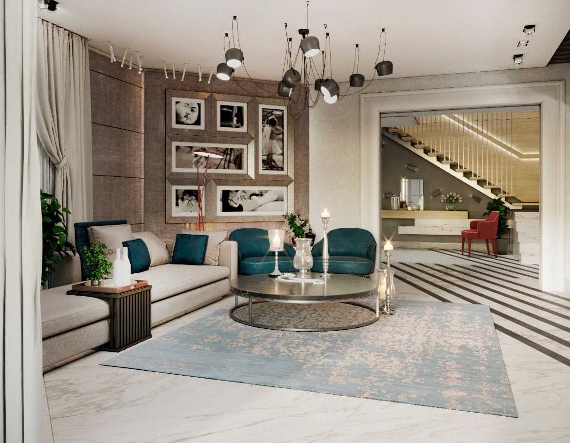 Частный дом 320 м², г. Кишинев. Архитектор, дизайнер интерьера, декоратор