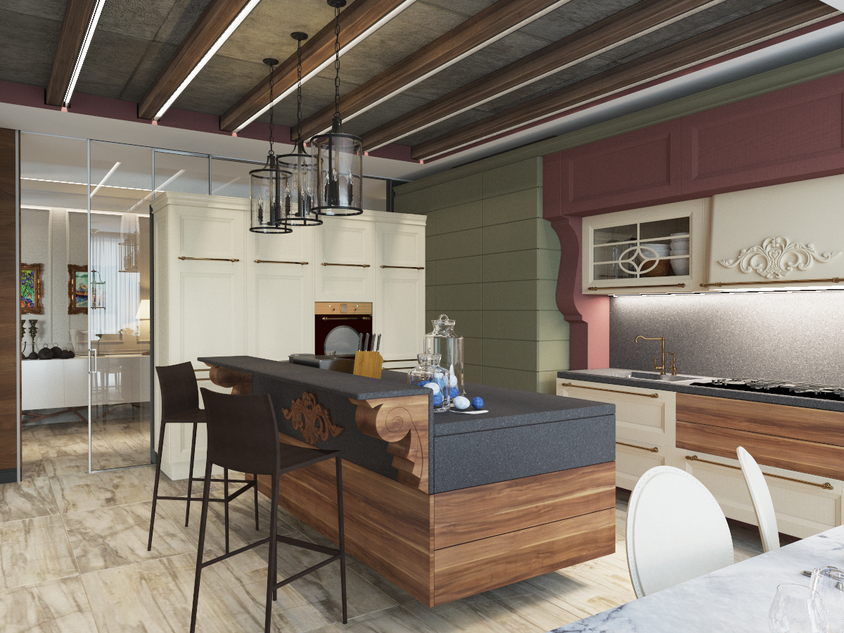 Квартира с видом на парк 220 м². г. Бергамо. Архитектор, дизайнер интерьера, декоратор