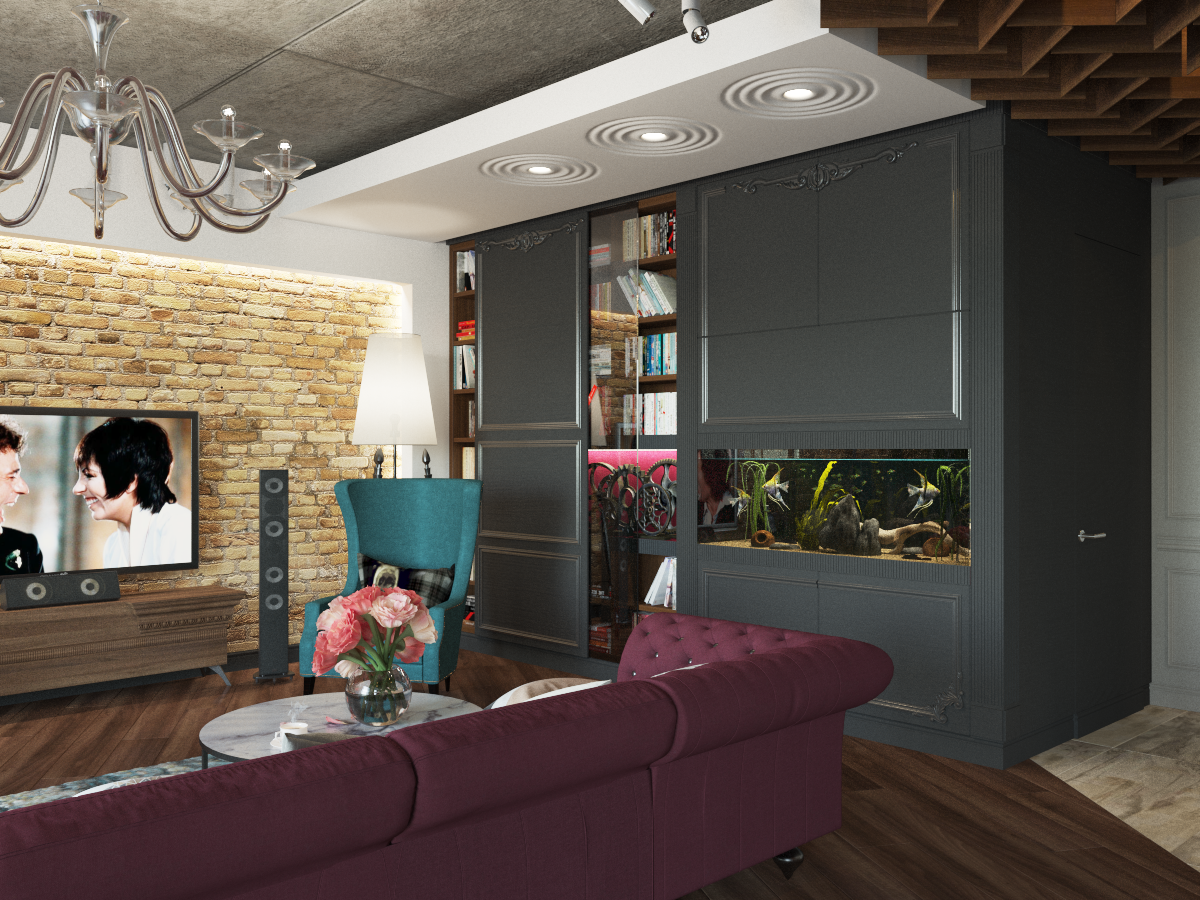 Квартира с видом на парк 220 м². г. Бергамо. Архитектор, дизайнер интерьера, декоратор