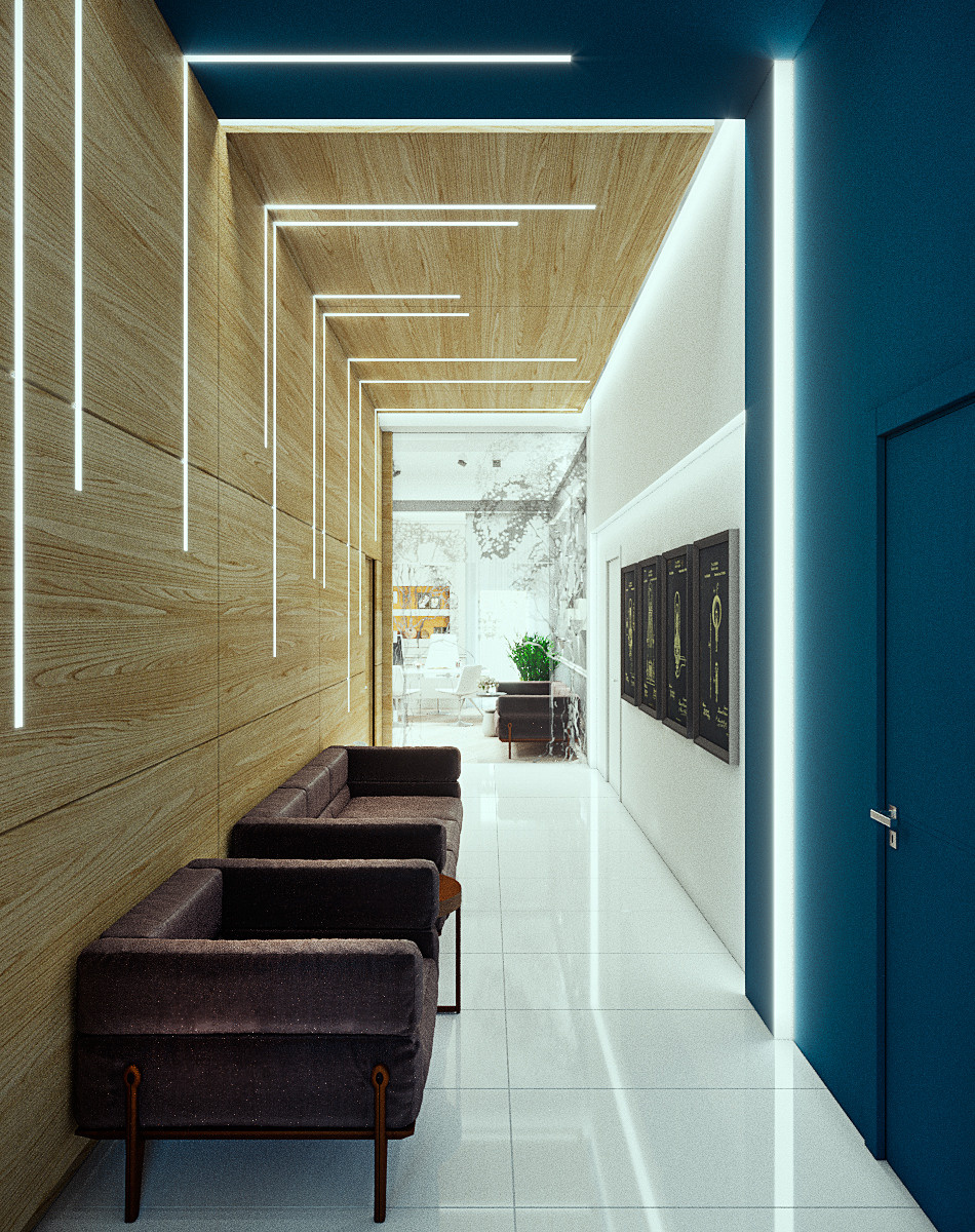 Головной офис производителей осветительного оборудования. 120 м². г. Кишинев. Архитектор, дизайнер интерьера, декоратор