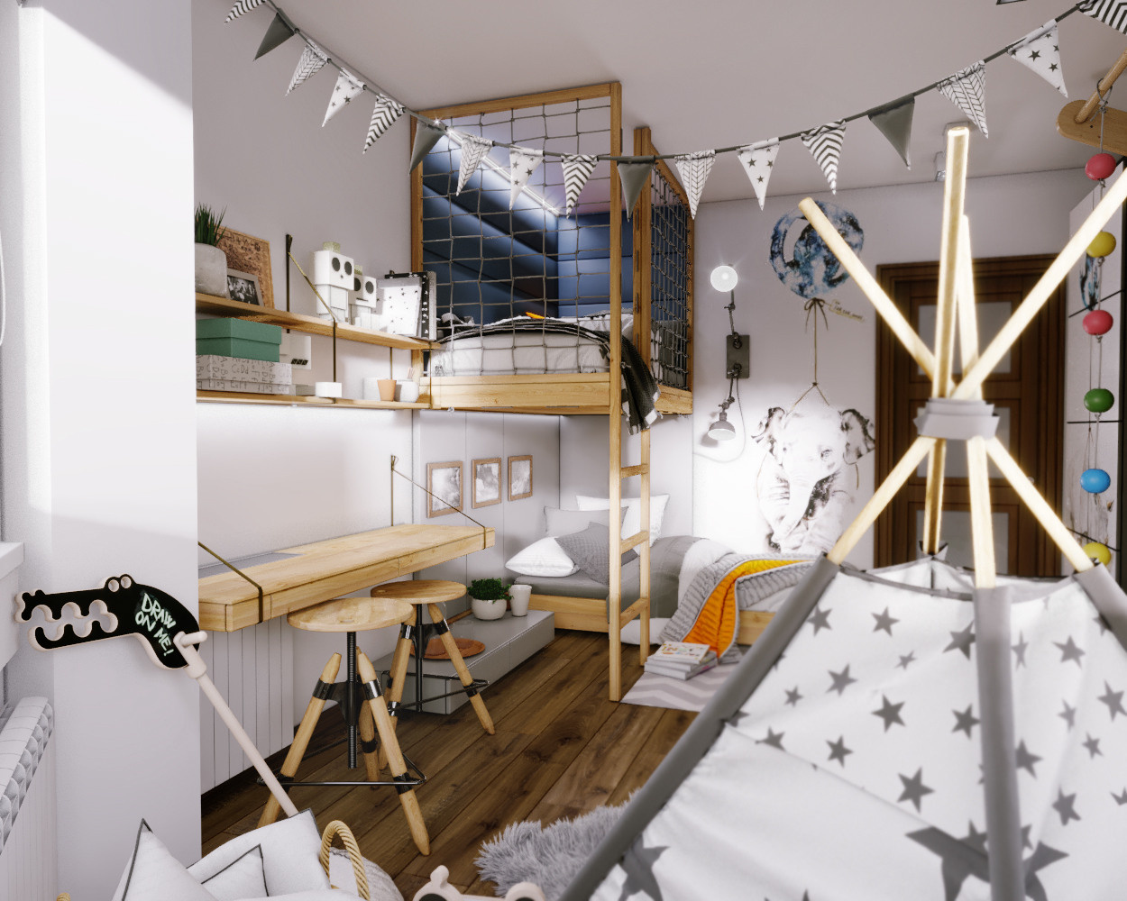 Дизайн проект для НЕПОСЕД. Архитектор, дизайнер интерьера, декоратор