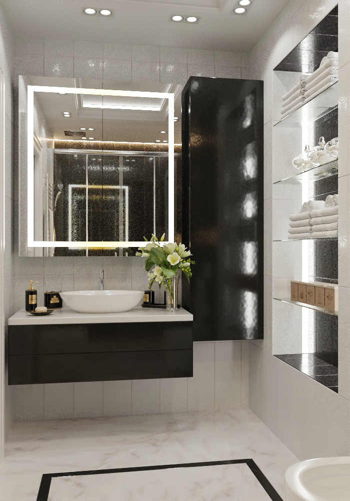 Современная классика 68 м², г. Салерно. Архитектор, дизайнер интерьера, декоратор