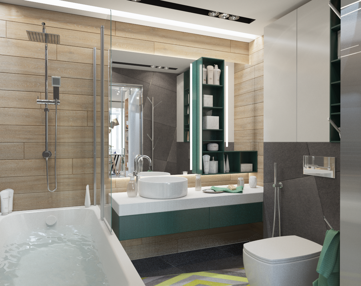 Квартира для холостяка 68 м². г. Минск. Архитектор, дизайнер интерьера, декоратор