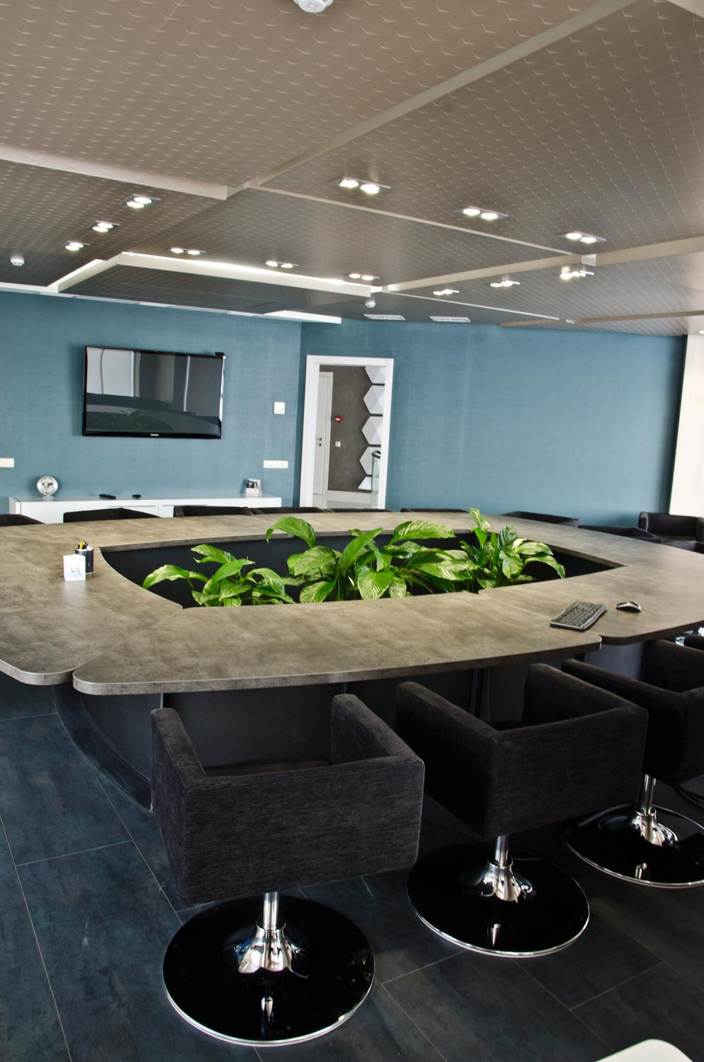 Зал переговоров. Архитектор, дизайнер интерьера, декоратор