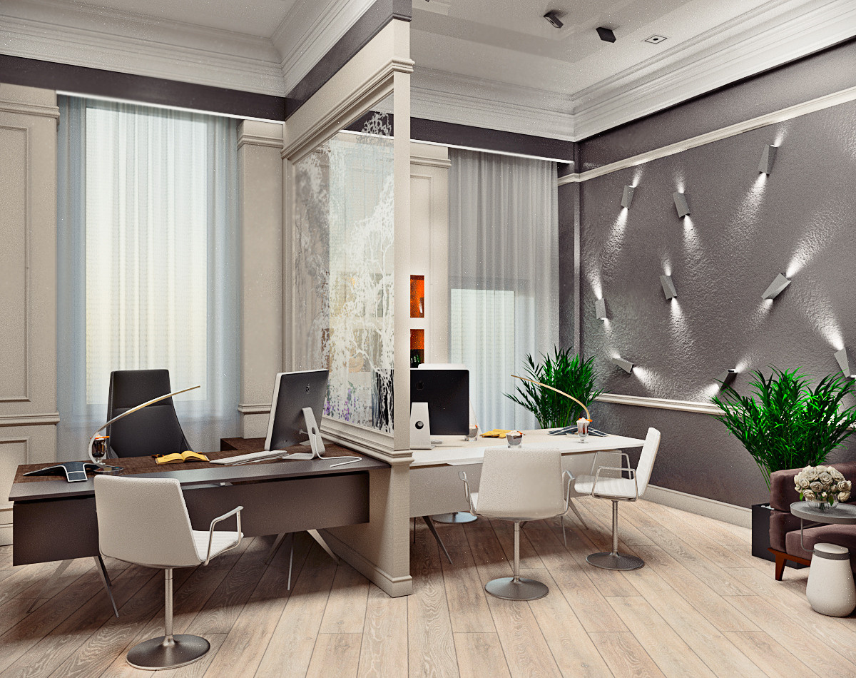 Головной офис производителей осветительного оборудования. 120 м². г. Кишинев. Архитектор, дизайнер интерьера, декоратор