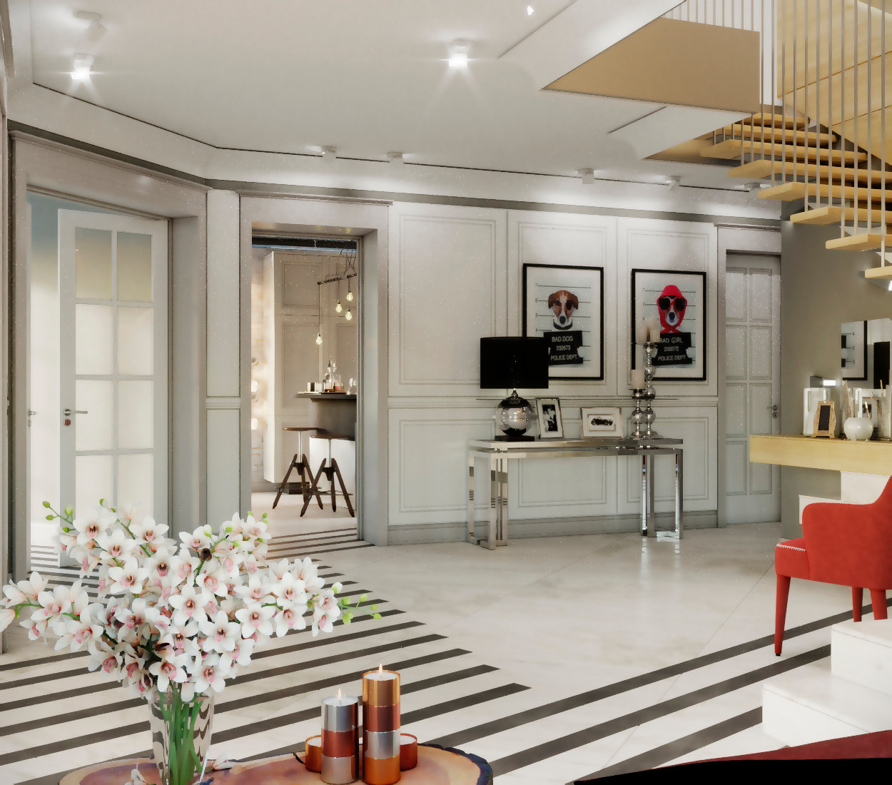 Частный дом 320 м², г. Кишинев. Архитектор, дизайнер интерьера, декоратор