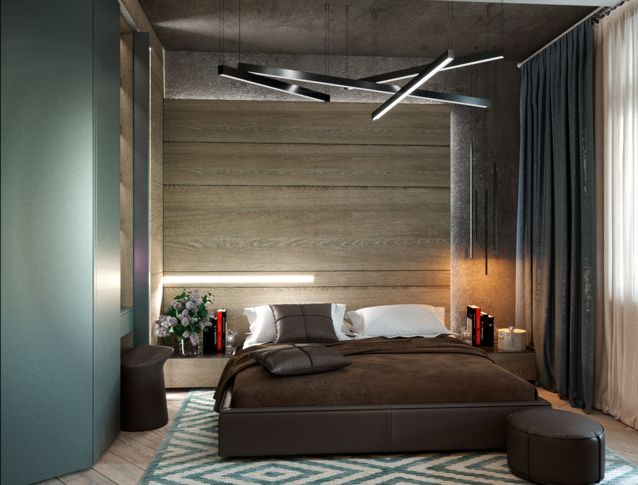 Квартира в стиле лофт 70 м², г. Москва. Архитектор, дизайнер интерьера, декоратор