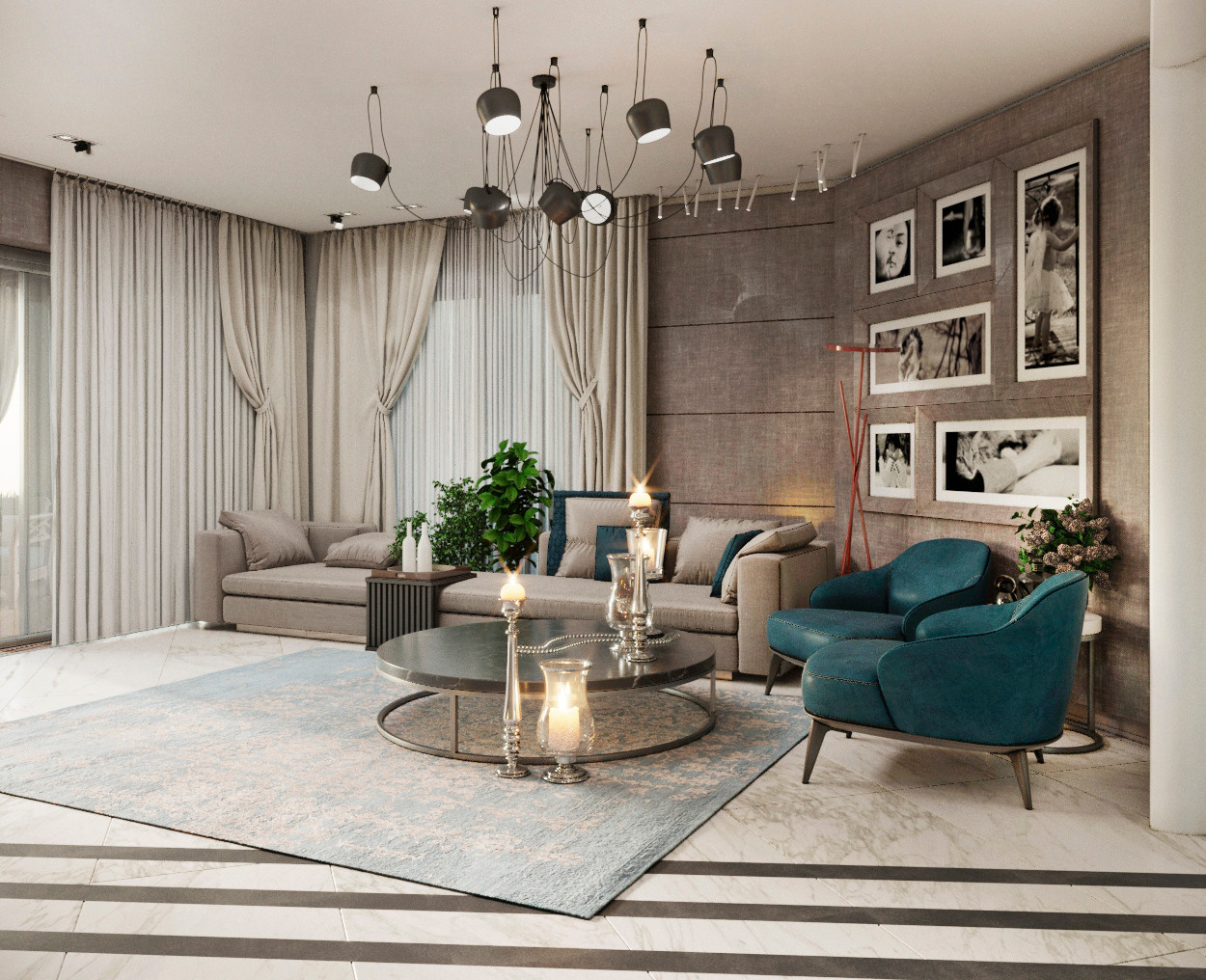 Частный дом 320 м², г. Кишинев. Архитектор, дизайнер интерьера, декоратор