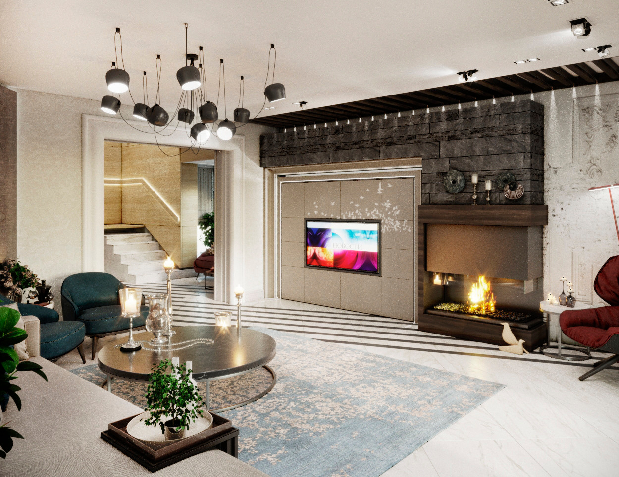 Частный дом 320 м², г. Кишинев. Архитектор, дизайнер интерьера, декоратор