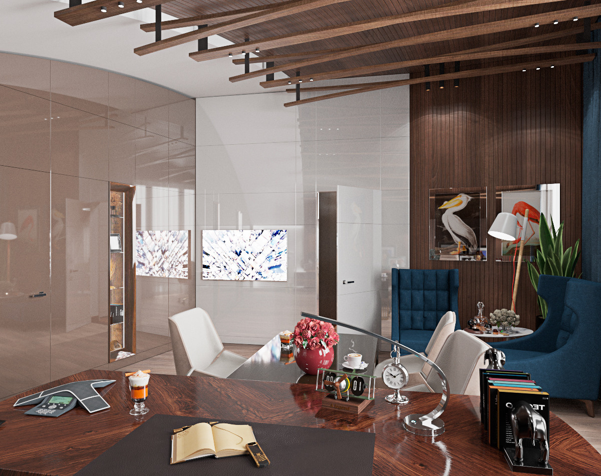 Головной офис транснациональной компании GRISAN hamb. 90 м². г. Кишинев. Архитектор, дизайнер интерьера, декоратор