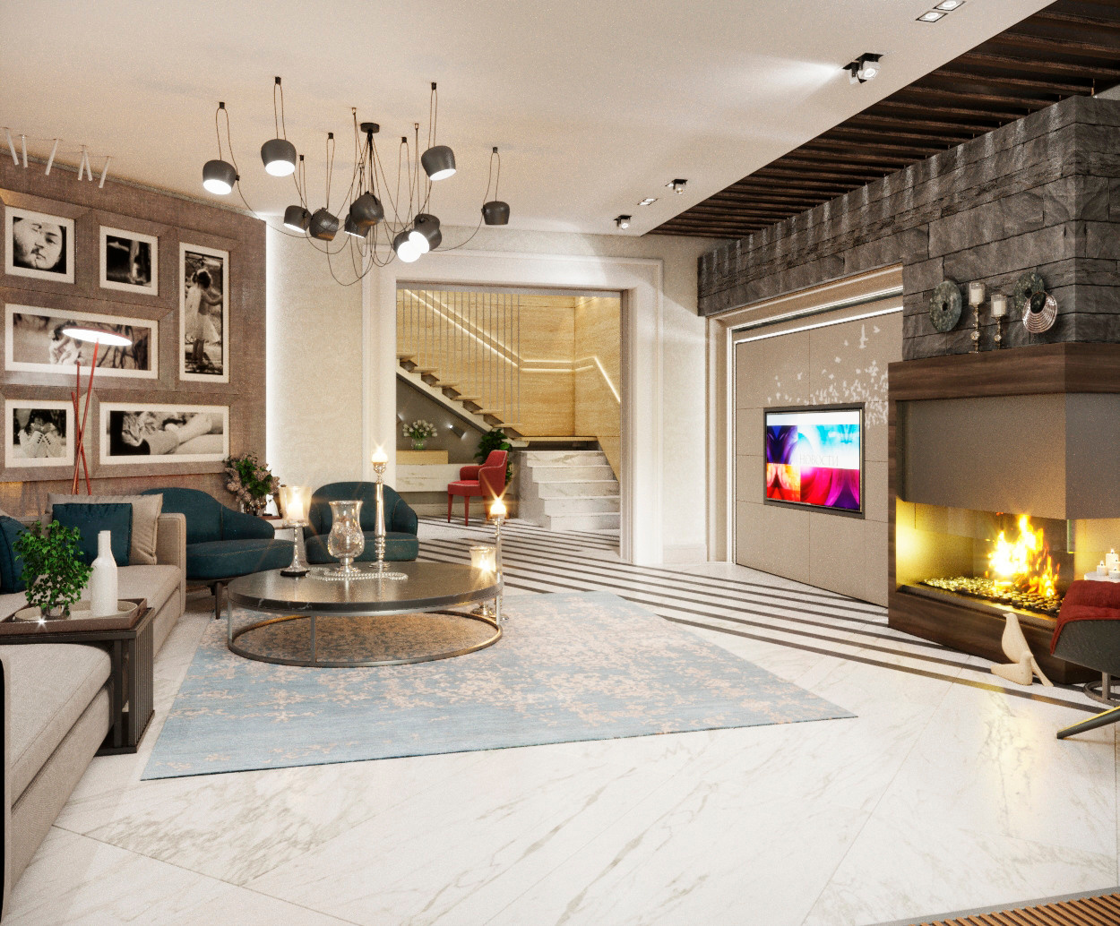 Частный дом 320 м², г. Кишинев. Архитектор, дизайнер интерьера, декоратор