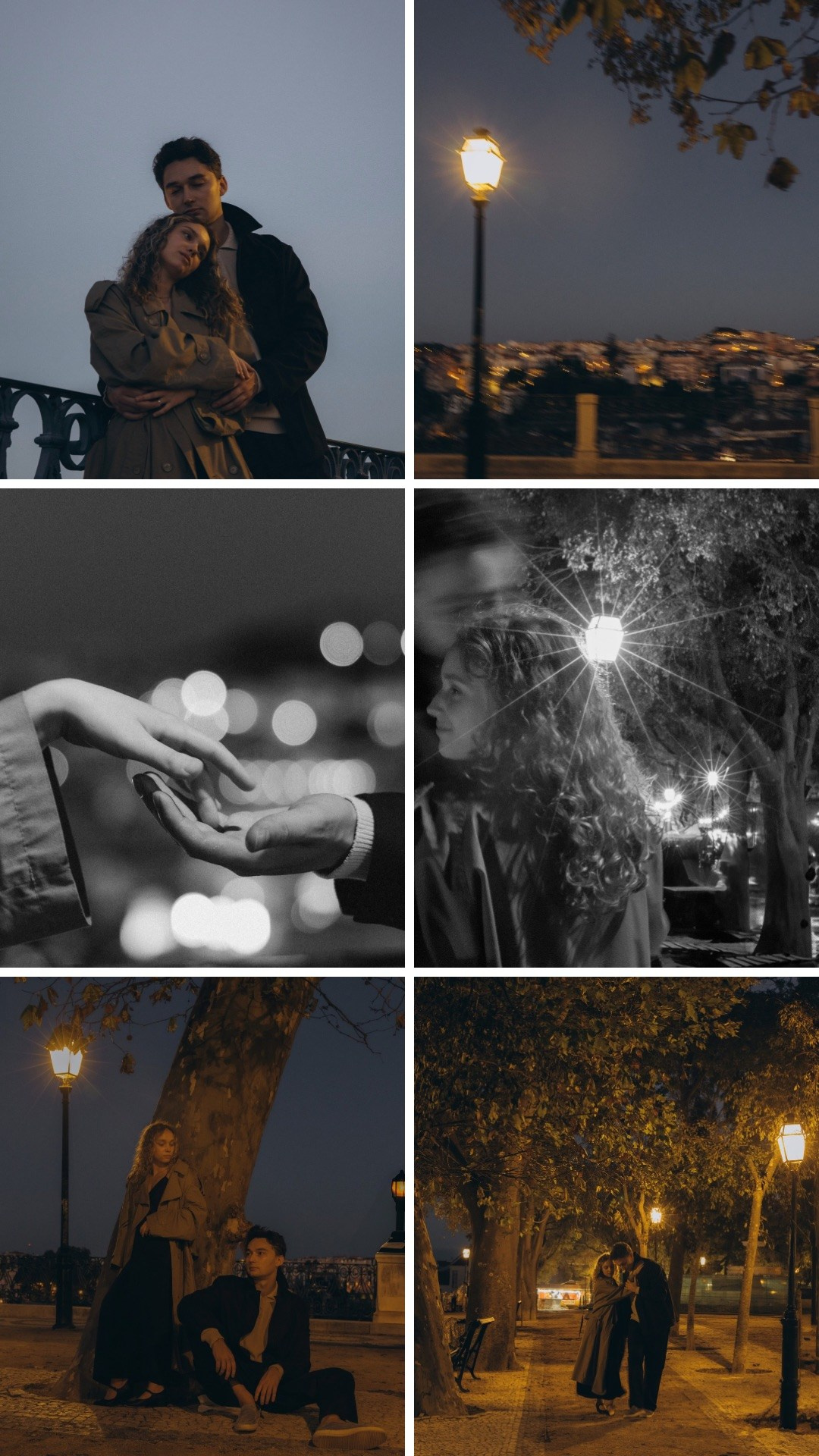 Romantic cinematic love story in Lisbon 