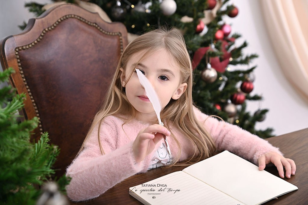 Mini sessioni «Cartolina di Natale». Lo specchio del tempo photography