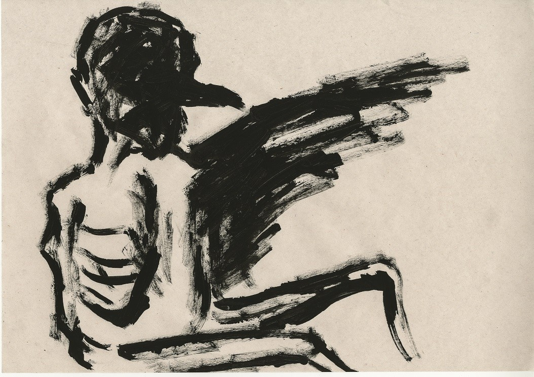 In a sense, I become them and they become me, 2019. Haim Sokol’s artists website