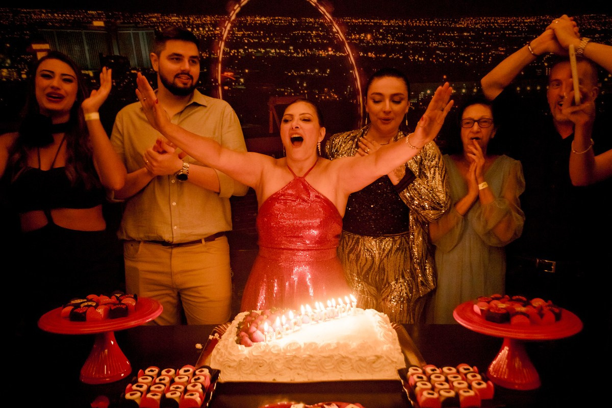 Ednéia - Aniversário Las Vegas. Fotógrafa de Eventos em São Paulo e Sorocaba Kika Damasceno