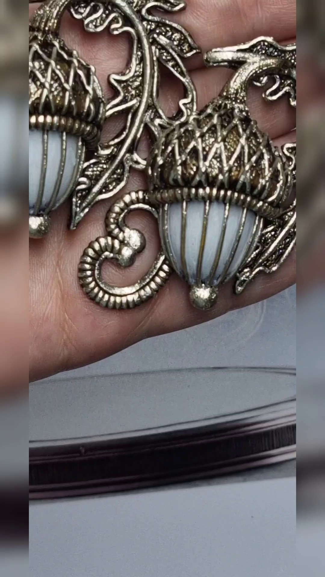 Магия в ладони / Magie in der Hand ➜. Oksana Paul-Gardinen-Design Oksana Paul ✧ Art of Gardinen & Textile Design ✧ Polymer Clay Art & Handmade Creatures