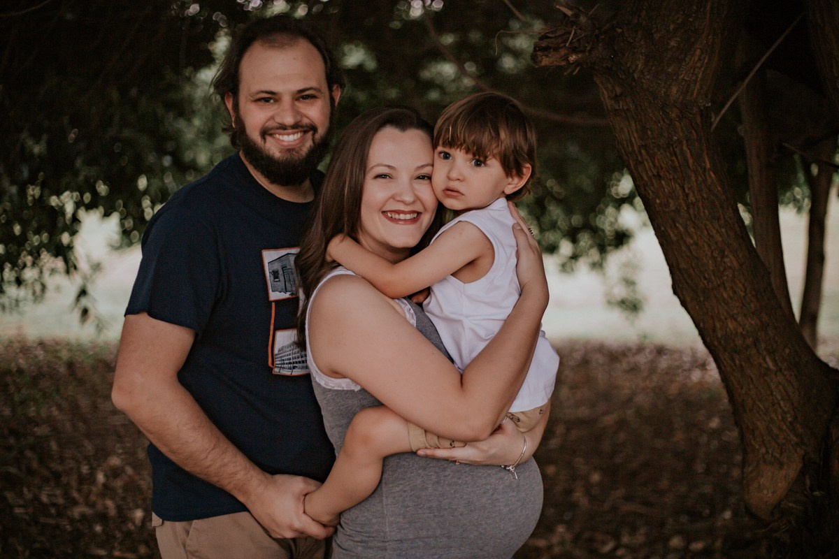 Luana, Victor e Theo a espera de Luísa. Fotógrafa de Eventos em São Paulo e Sorocaba Kika Damasceno