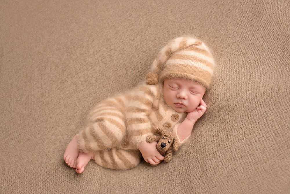Sesja noworodkowa dla chłopca w Trójmieście - Natalia Lucko