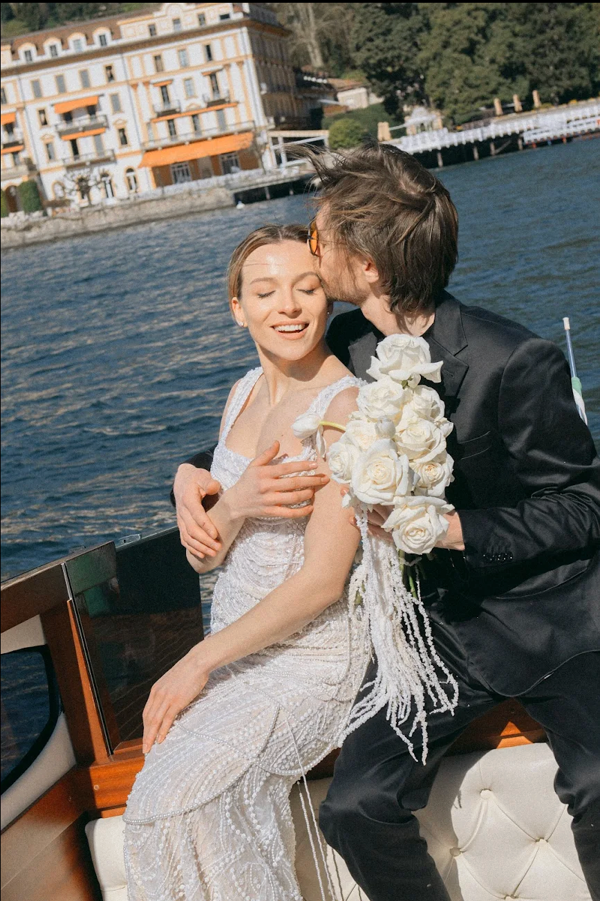 Romantic Lake Como Boat Wedding. Анастасия Бучинская фотограф в Милане