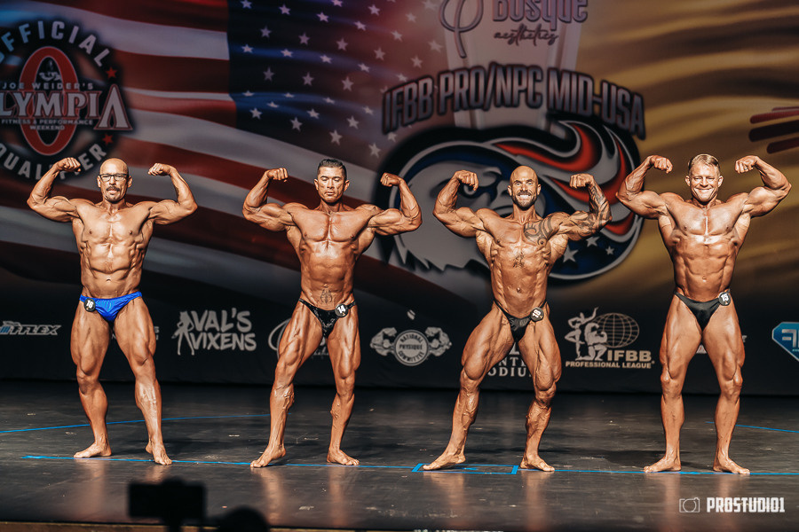 NPC MID USA 2022 MENS PREJUDGING. Photo & Video Production Studio #1
