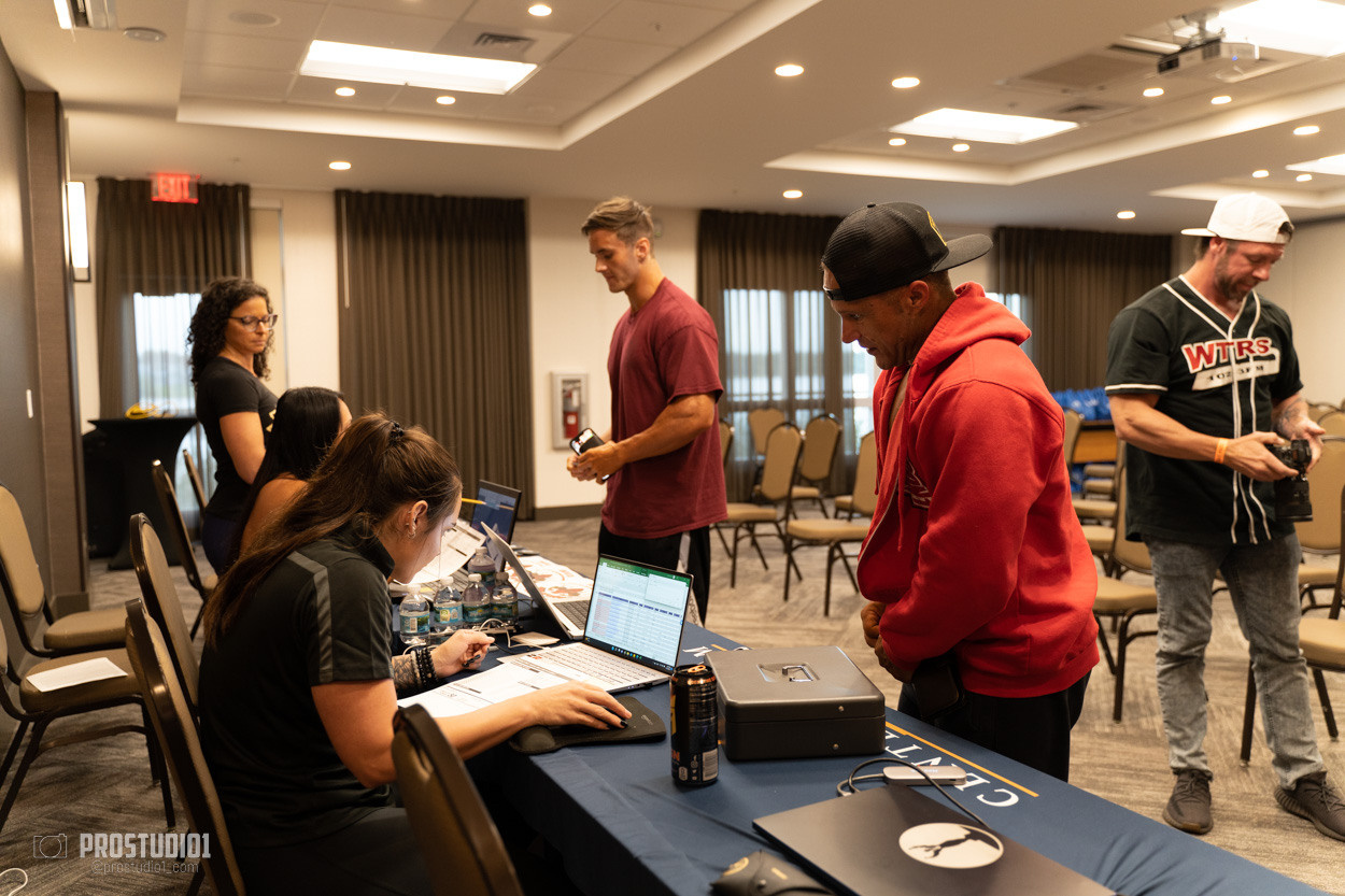 NPC DEXTER JACKSON CLASSIC CHECK IN. Photo & Video Production Studio #1