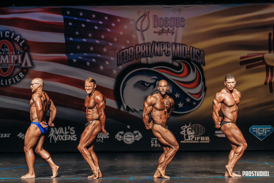 NPC MID USA 2022 MENS PREJUDGING. Photo & Video Production Studio #1