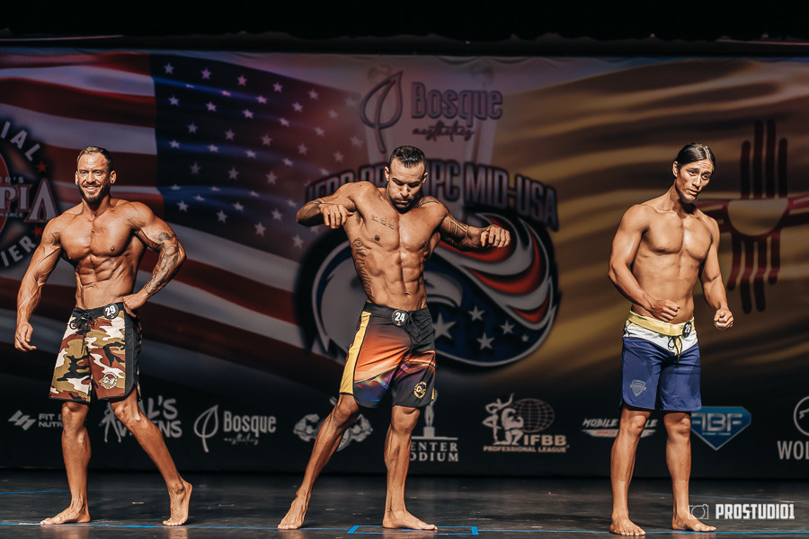 NPC MID USA 2022 MENS PREJUDGING. Photo & Video Production Studio #1