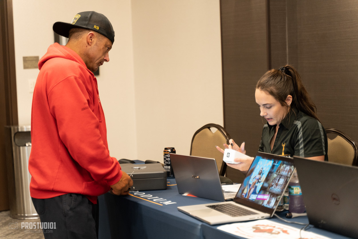 NPC DEXTER JACKSON CLASSIC CHECK IN. Photo & Video Production Studio #1