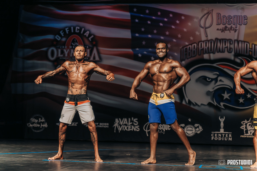NPC MID USA 2022 MENS PREJUDGING. Photo & Video Production Studio #1