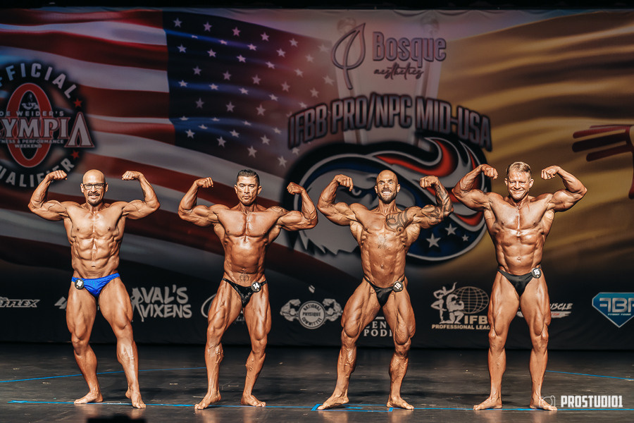 NPC MID USA 2022 MENS PREJUDGING. Photo & Video Production Studio #1