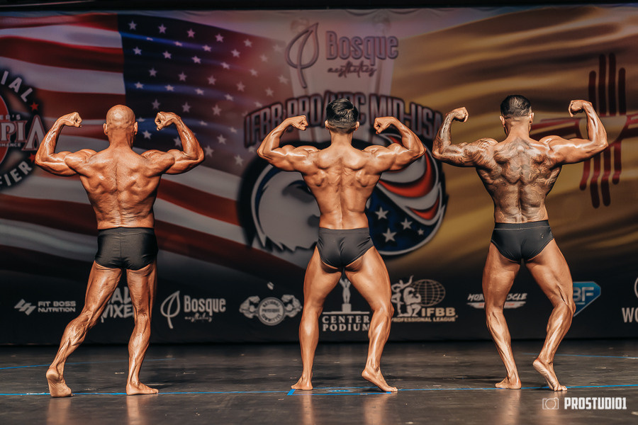 NPC MID USA 2022 MENS PREJUDGING. Photo & Video Production Studio #1