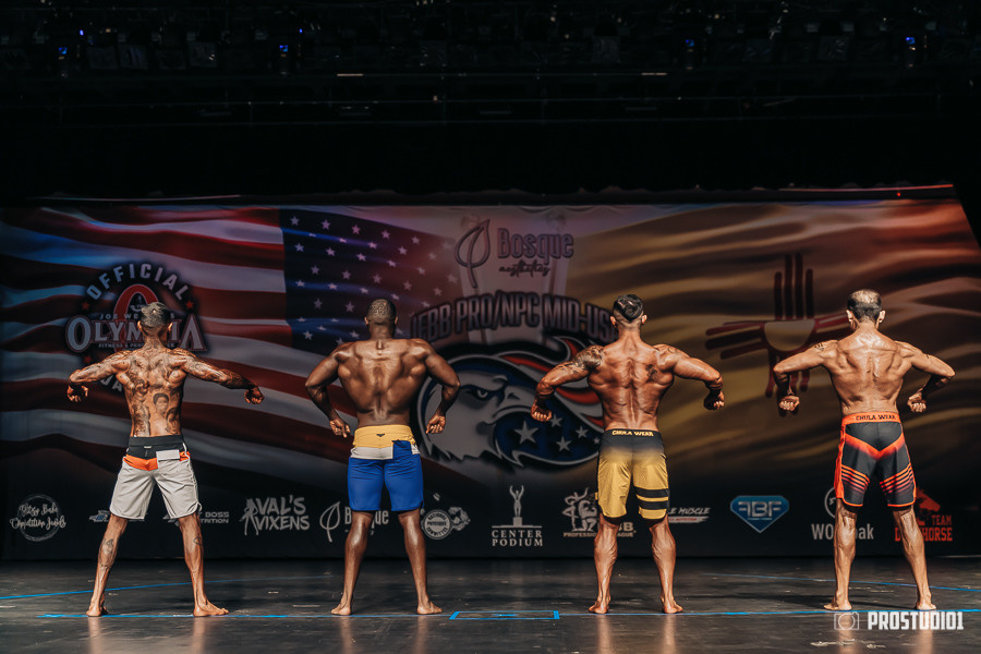NPC MID USA 2022 MENS PREJUDGING. Photo & Video Production Studio #1