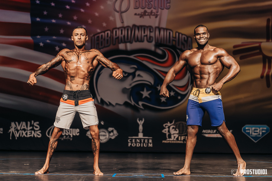 NPC MID USA 2022 MENS PREJUDGING. Photo & Video Production Studio #1