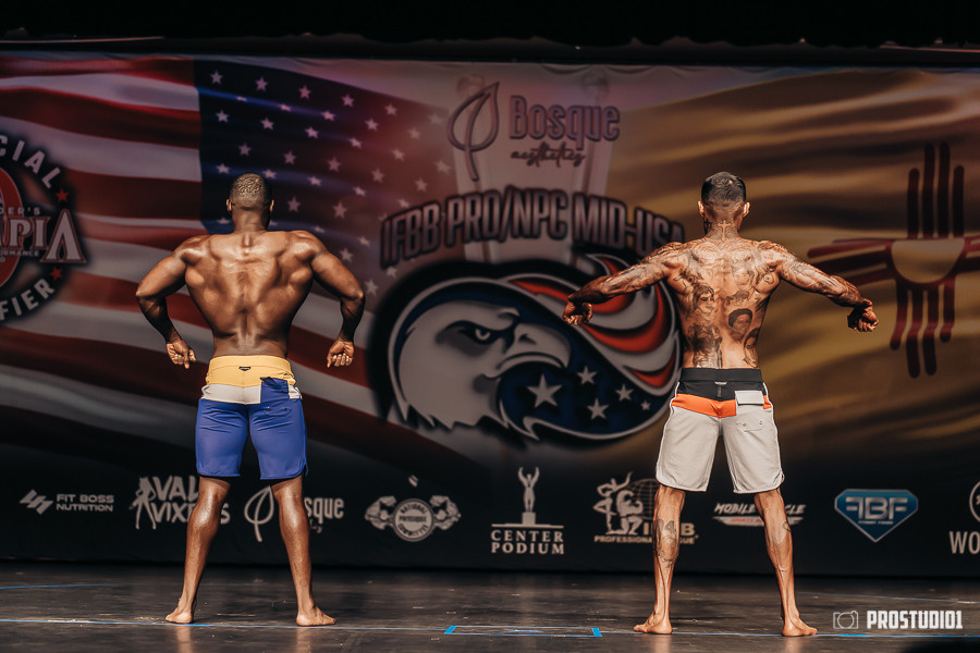 NPC MID USA 2022 MENS PREJUDGING. Photo & Video Production Studio #1