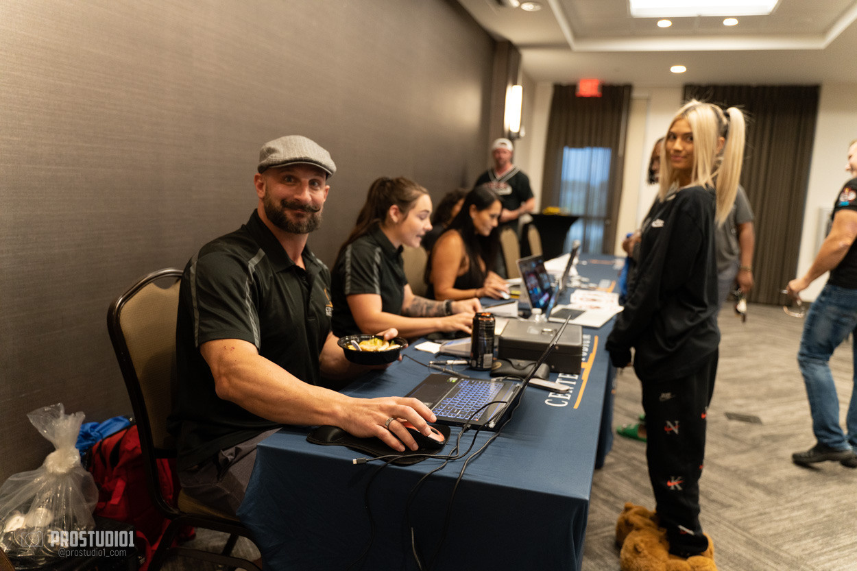 NPC DEXTER JACKSON CLASSIC CHECK IN. Photo & Video Production Studio #1