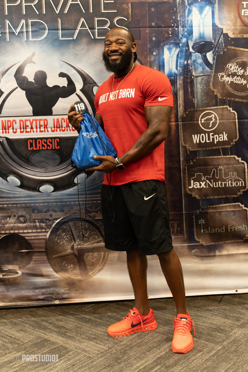NPC DEXTER JACKSON CLASSIC CHECK IN. Photo & Video Production Studio #1