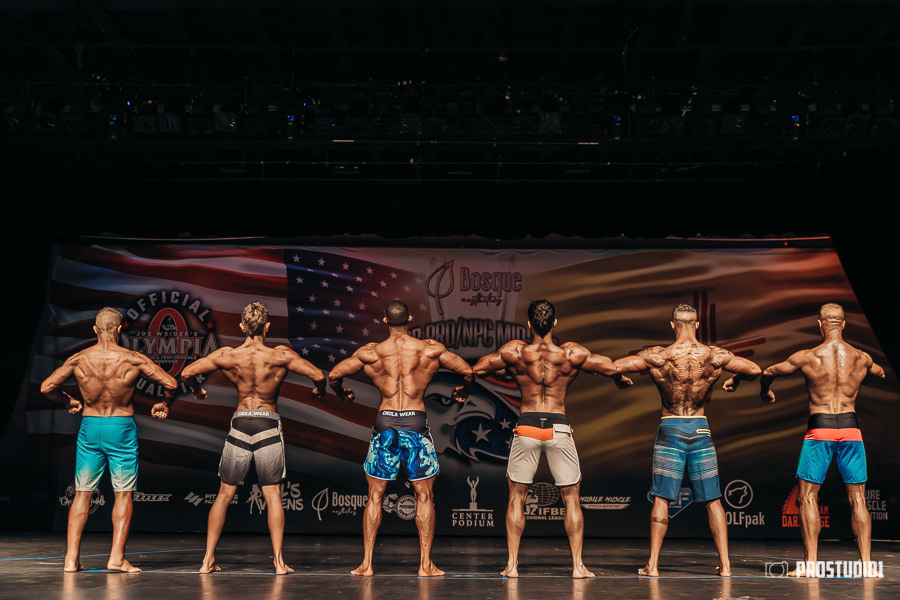 NPC MID USA 2022 MENS PREJUDGING. Photo & Video Production Studio #1